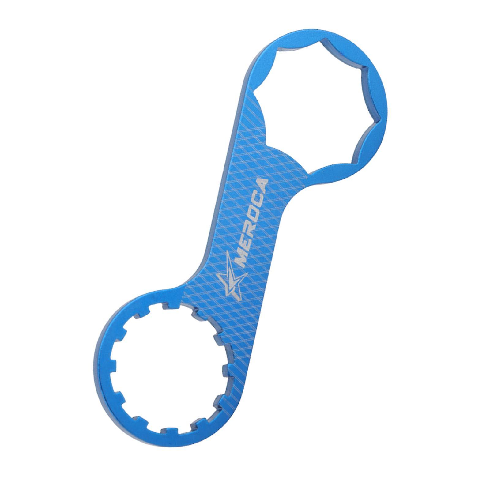 Bike Fork   Spanner Bicycle Front Fork Wrench for XCR/XCT/XCM/RST Blue