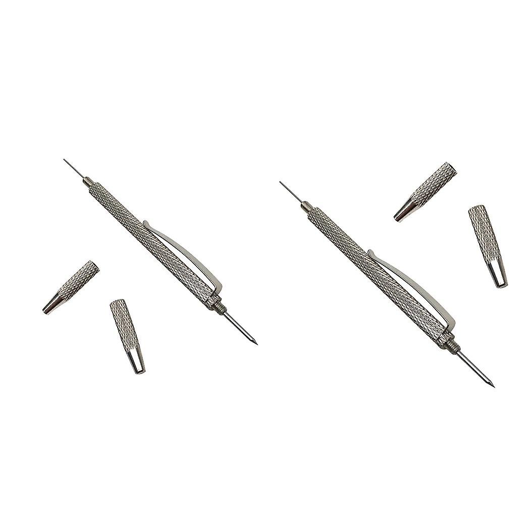 2x Windscreen Windshield Spray Nozzle Needle Vehicle Washer Jet Tool 2 in 1