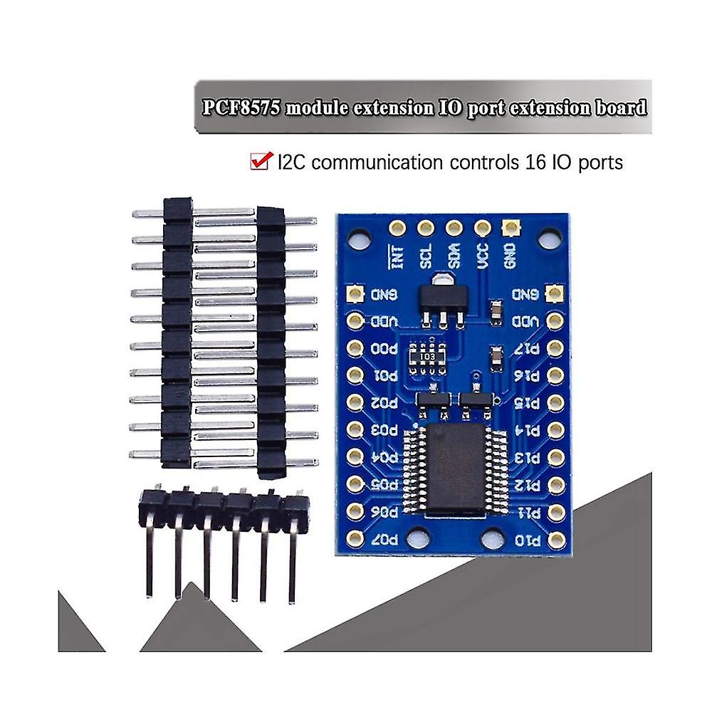 5pcs Pcf8575 Io Expander Module I2c To 16 Io Integrated Circuits For