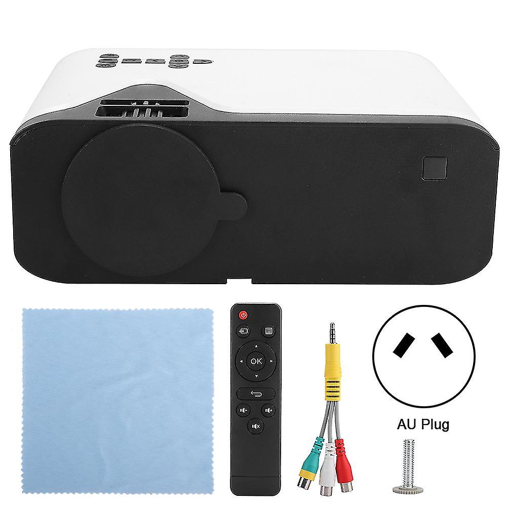 Ub-20 Home Hd Portable Player Multimedia Projector With Remote Controller (110-240v)au