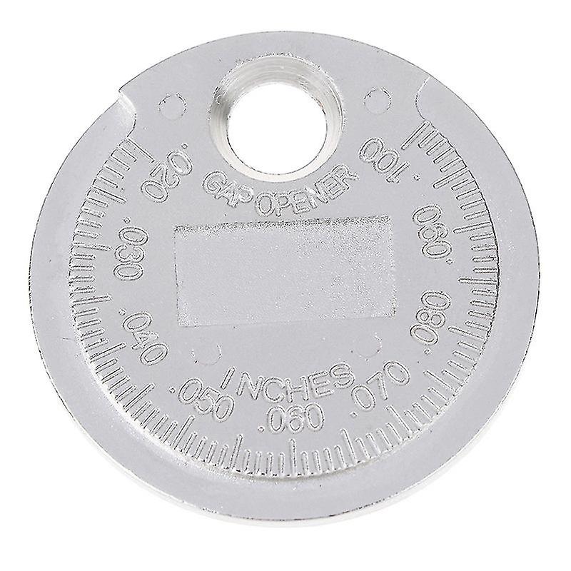 0.6-2.4mm Coin-type Spark Plug Gage Gap Tool Feeler Spark Plug Gap Measurement Tools Gap Gauge Car Repair Tools Whole