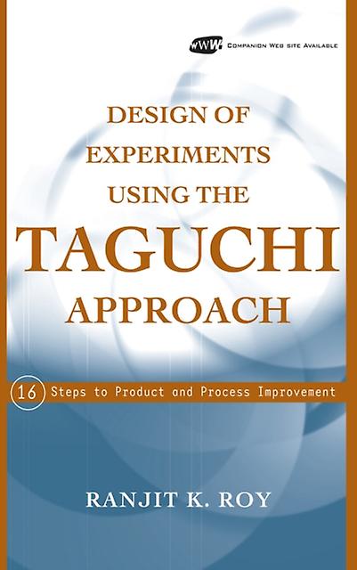 Design Of Experiments Using The Taguchi Approach by Ranjit K. Roy Paperback Book