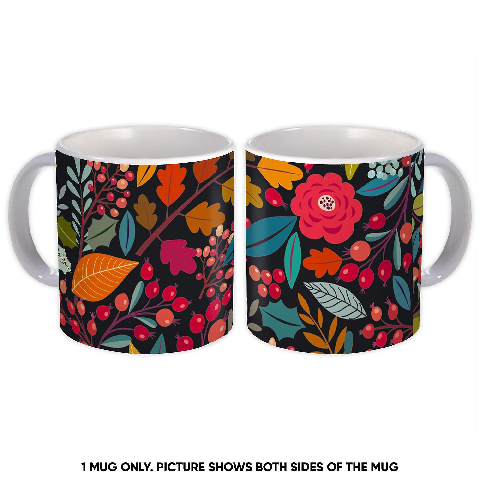 Presentmugg: Nyponbärblad