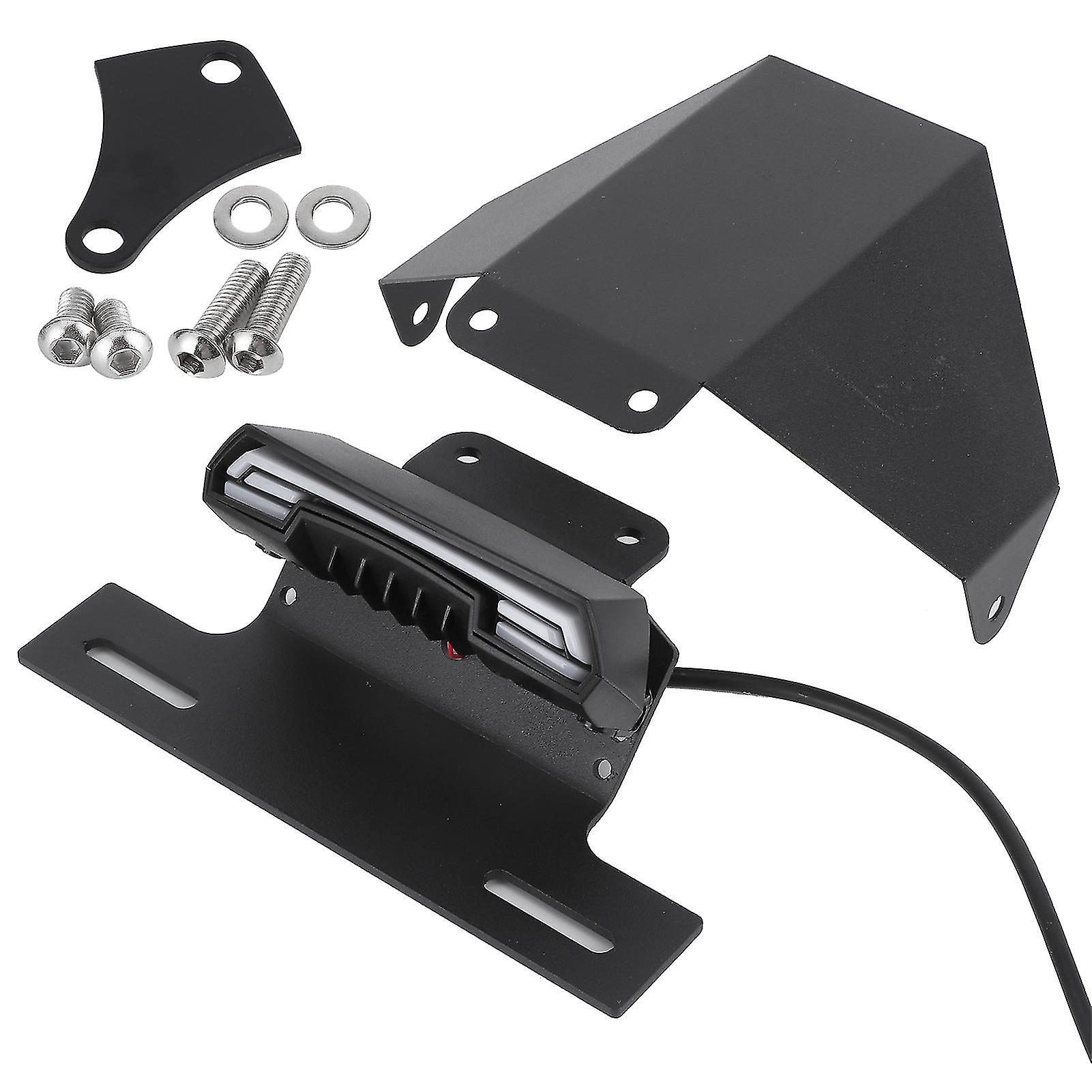 Motorcycle License Plate Holder Fender Eliminate Dynamic Led Tail Lamp Fit For Yamaha Bolt/xv950r 1419