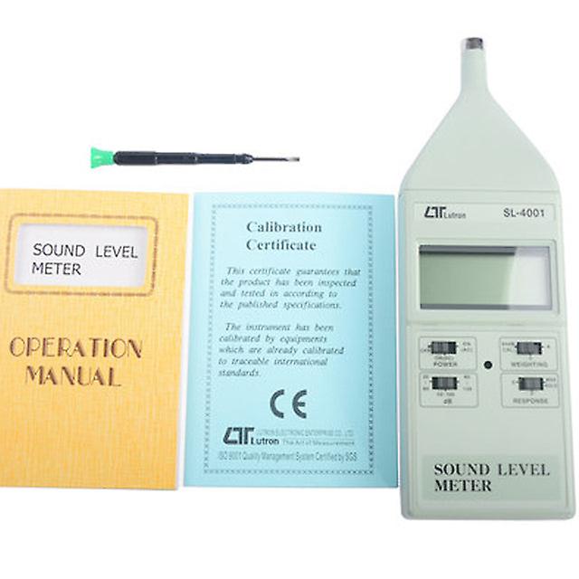 Lutron Sl-4001 Sl4001 30-130db, 3 Range Digital Sound Level Meter