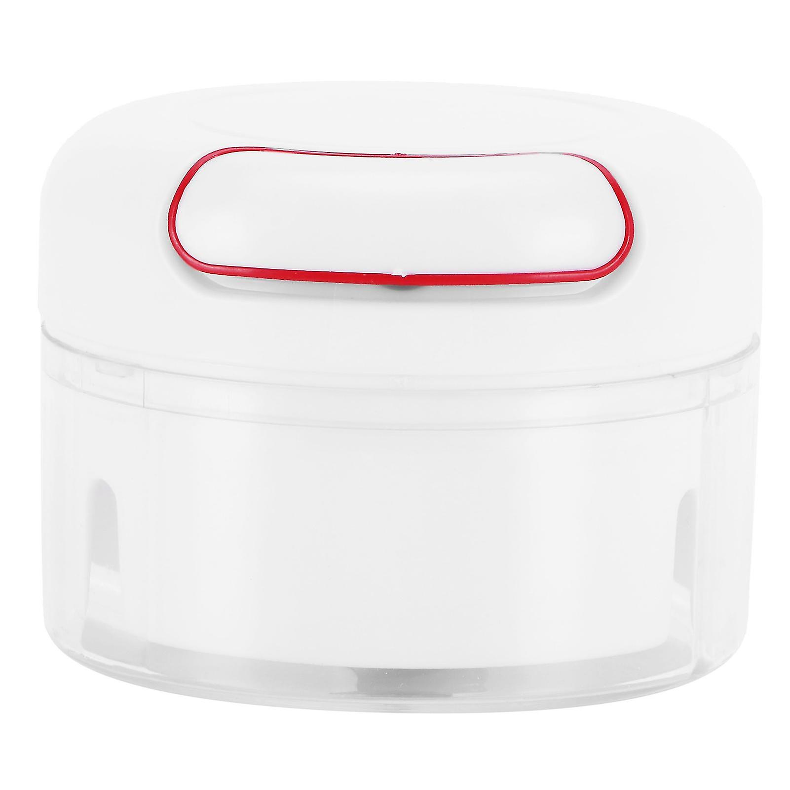 Manual Garlic Chopper Kitchen Tool Food Processor Garlic Press Vegetable Grinder Compact Size Durable Material Versatile for Garlic Peanuts Mea