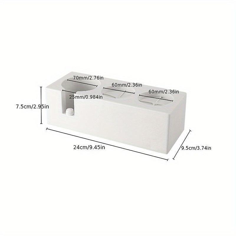 1Pc Non-slip Coffee Stir Stick Holder With Adjustable Nut For Handheld Filter, Stir Stick, And Dispenser