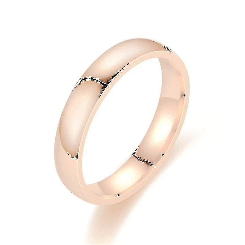 Hot Simple Par Ringer Rustfritt stål Charms Blank Ring