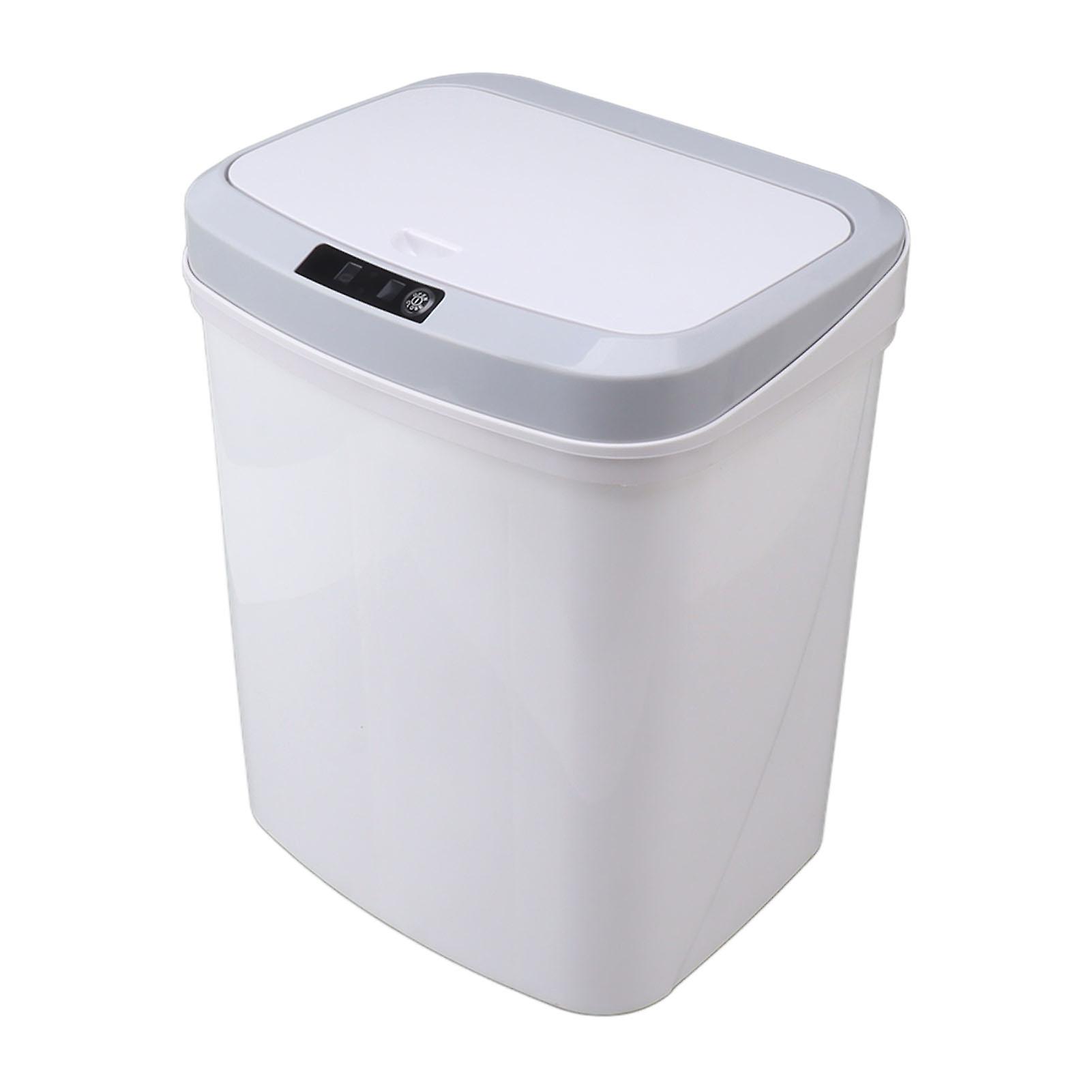 16L Intelligent Sensor Garbage Can Kitchen Bedroom Bathroom Motion Sensor Garbage Can for Bedroom Bathroom 