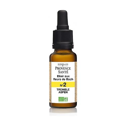 Organic aspen 20 ml of floral elixir