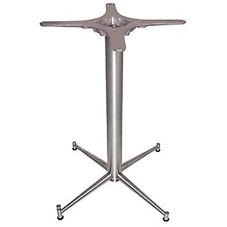 Cowl Leg Base - Stainless Steel Table