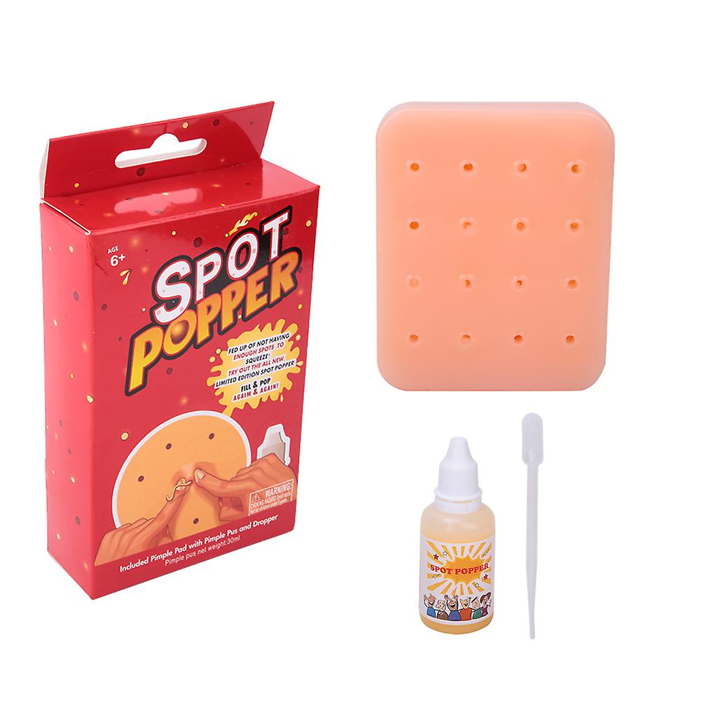Innovative Cute Rectangular Pimple Squeezing Toys Stop Picking Your Face TPE Toys