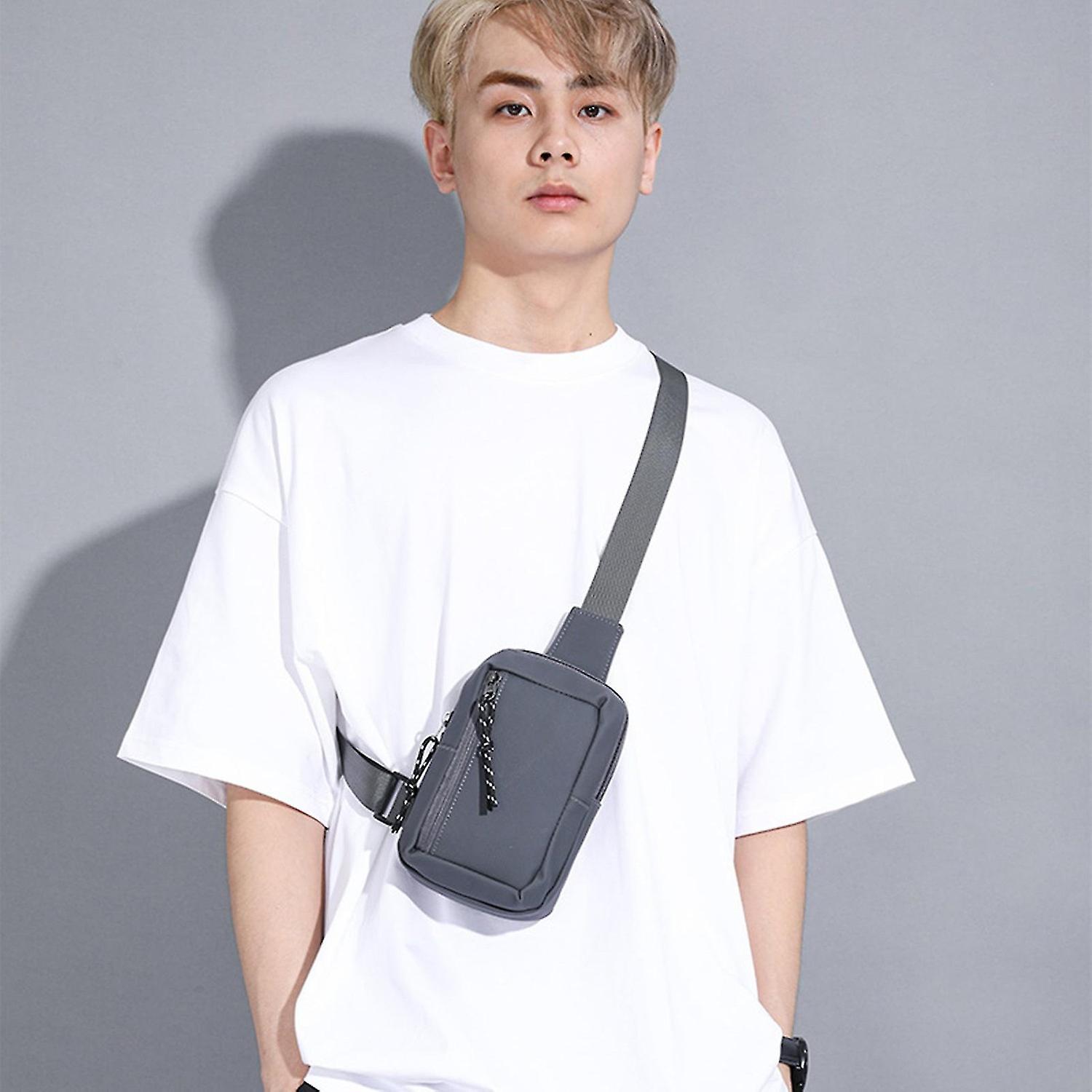 Crossbody Bag Men Strap Bag Crossbody Backpack Strap Backpack Hiking Backpack Multipurpose Crossbody