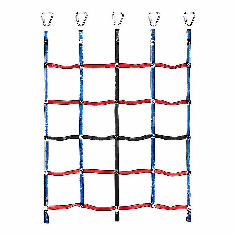 Mesh Polyester Climbing Cargo Net Children's Rope Ladder Outdoor Tree House Gym Playground Obstacle Training Props[HsSs]