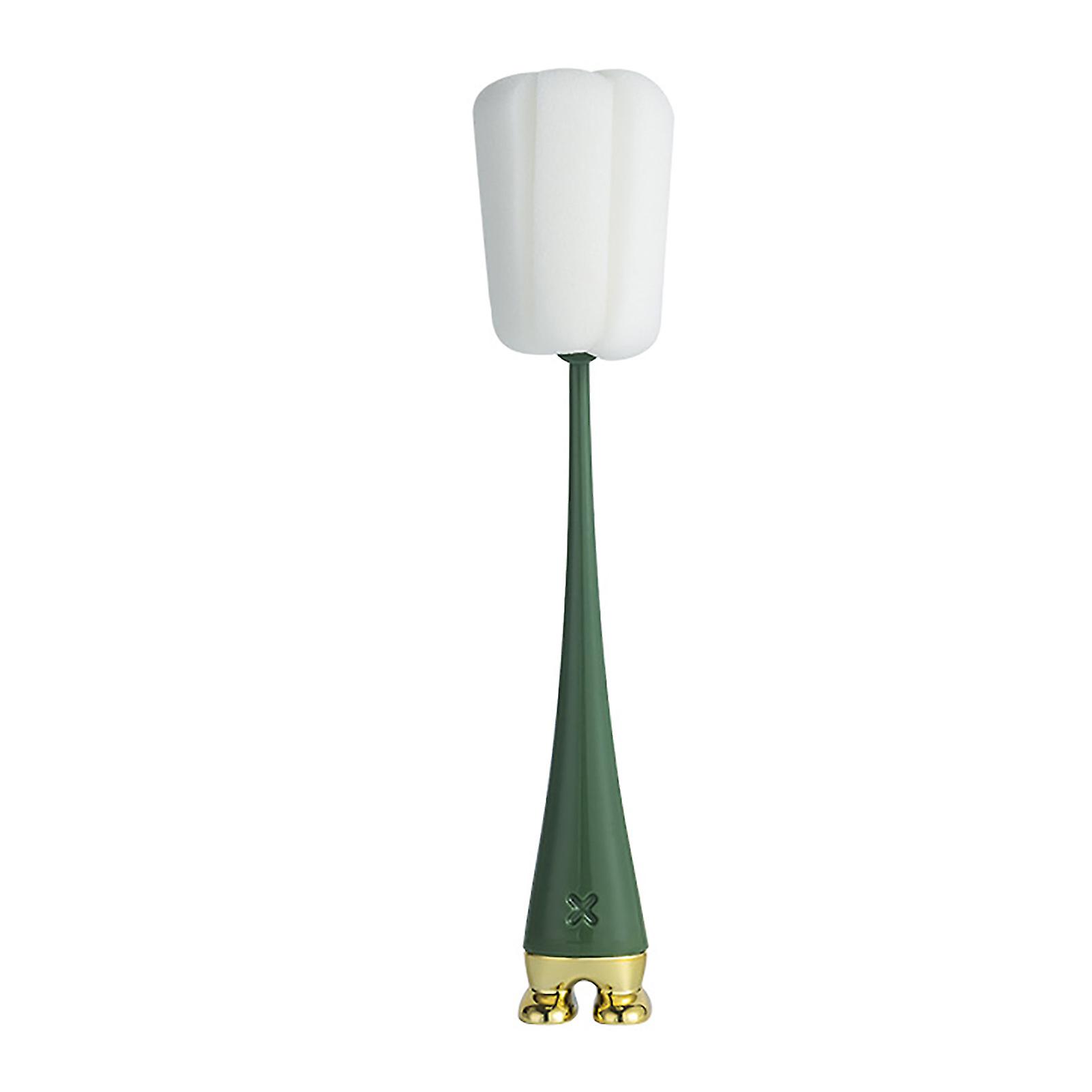 Long Handle Bottle Brush Sponge Head Efficient Cleansing Bottles Brush Cleaner for Home Use