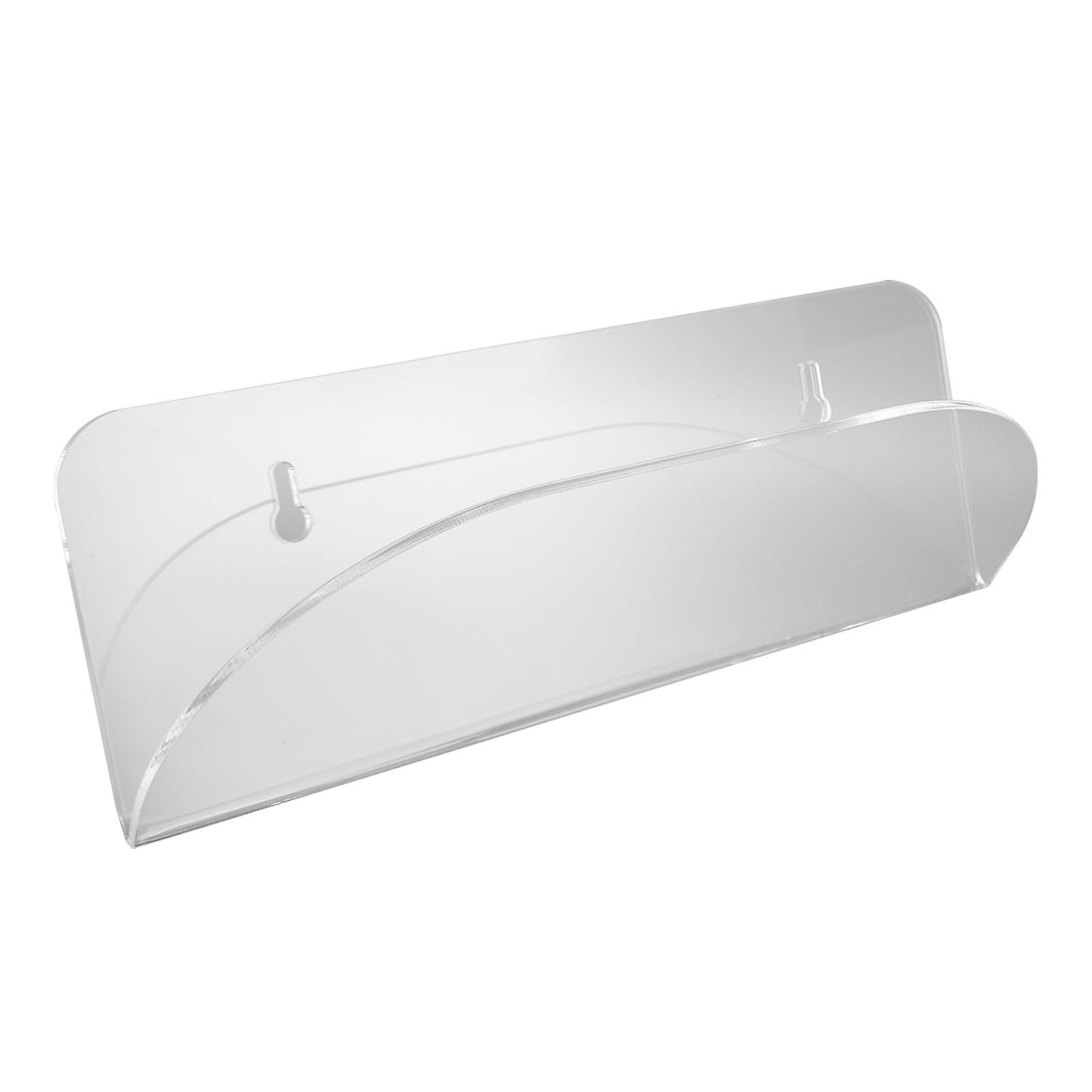 Skateboard Wall Mount Display Rack,Acrylic Skateboard Hanger Wall Mount Deck Clear Display Storage Longboard Wall Rack