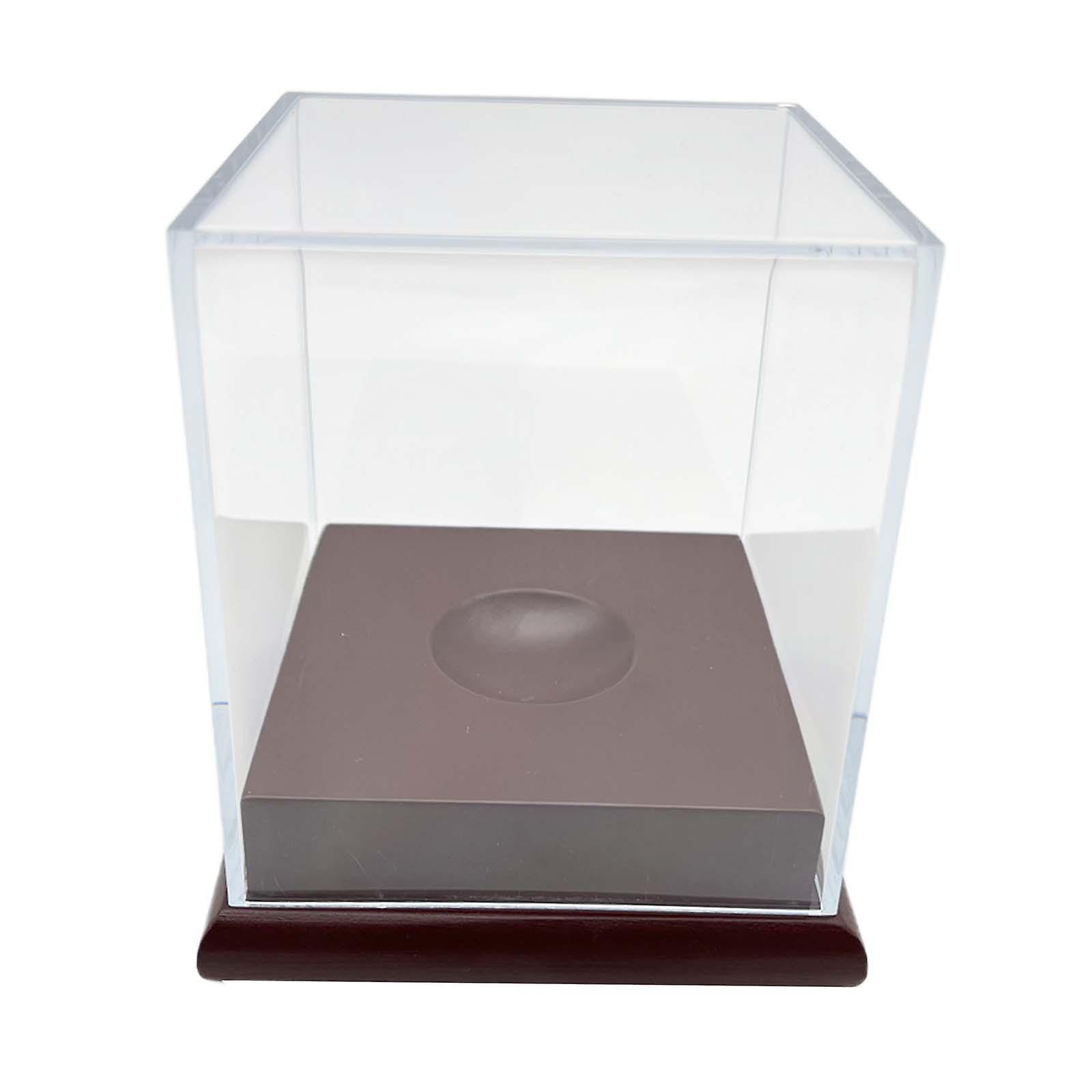 Baseball Display Case for Autographed Baseball Showcase Dustproof Protection