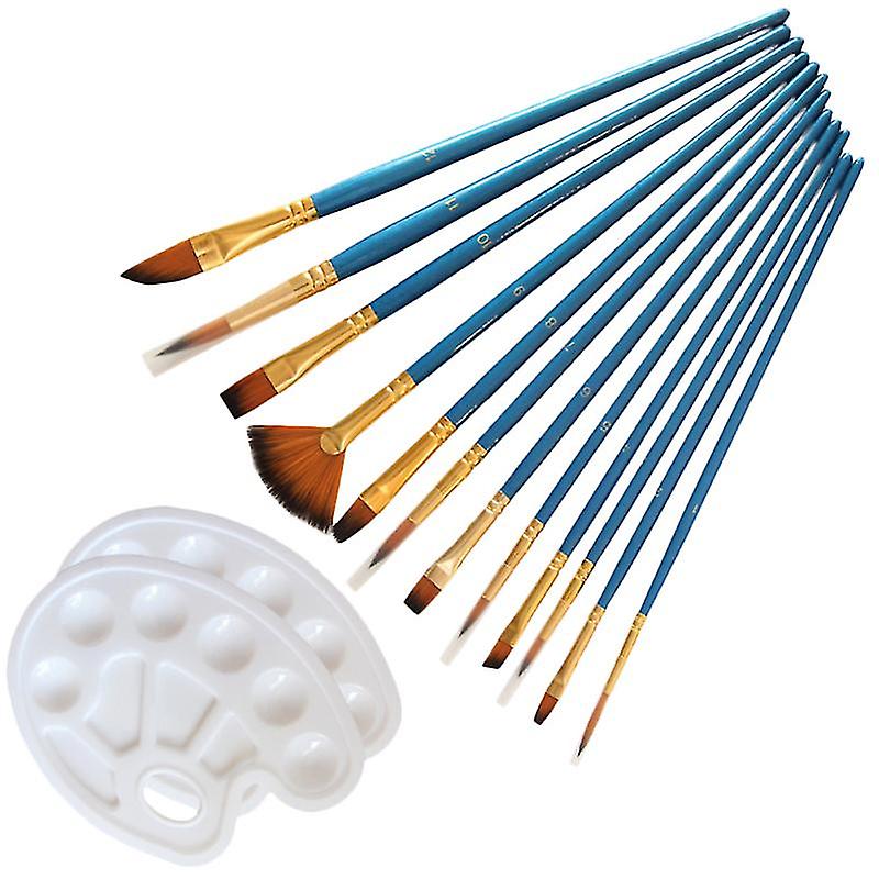 14pcs Nylon Painting Brushes