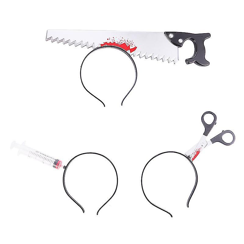 3pcs Halloween Headband Set For Halloween Decorations