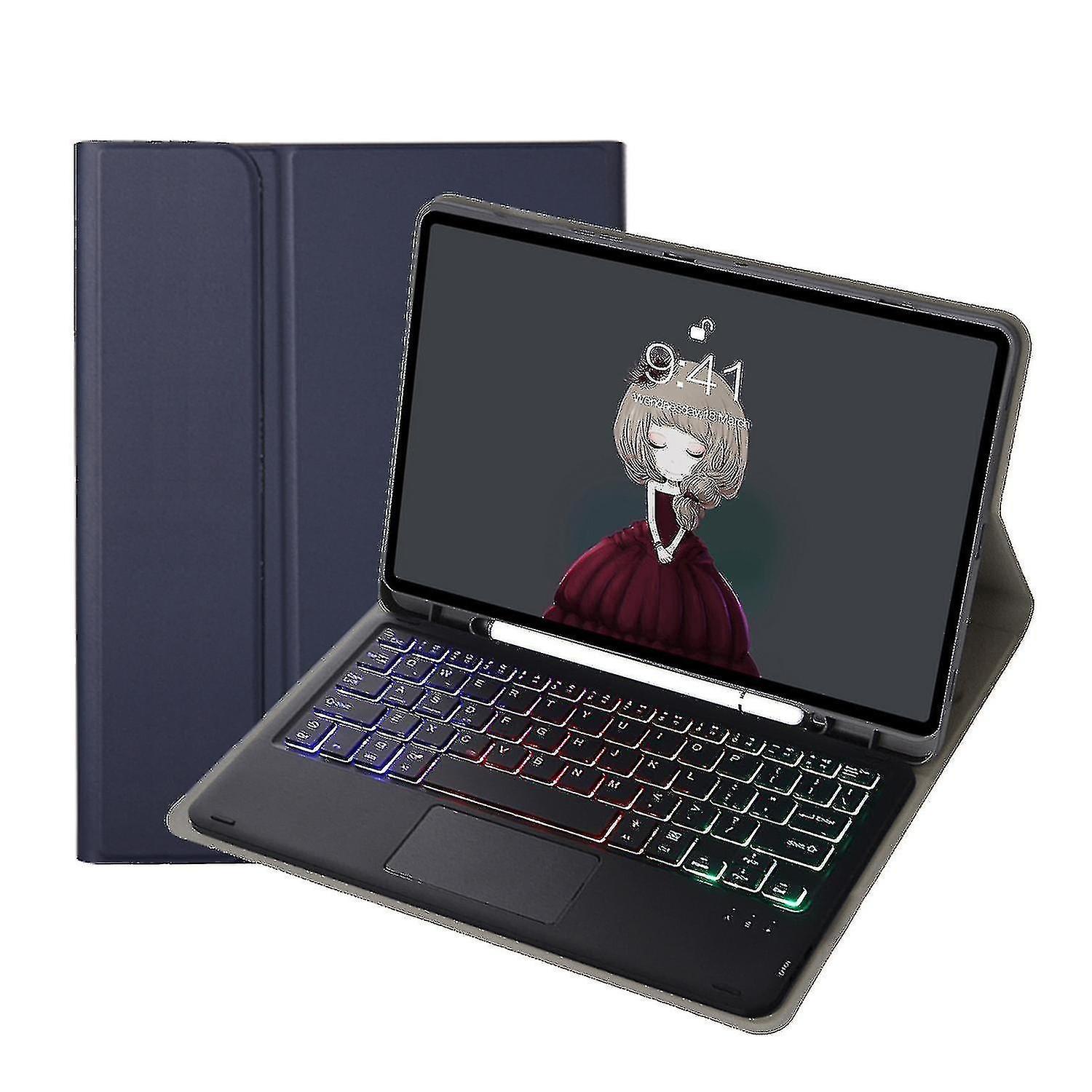 Keyboard Leather Case For Samsung Galaxy Tab S6 Lite