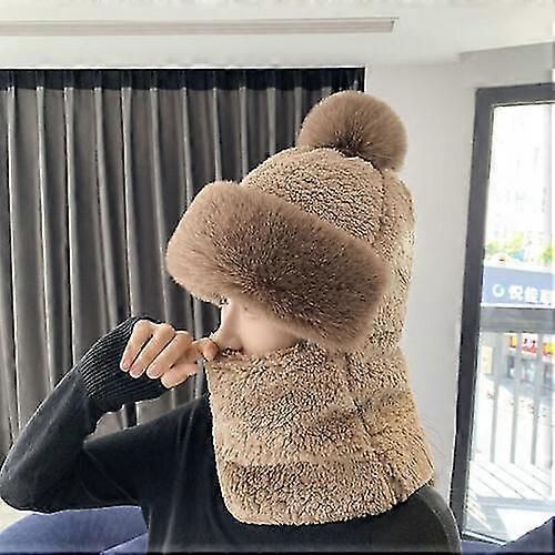 Cycling Warm Winter Cap New Bib Mask.multi-functional Windproof Cap And Scarf