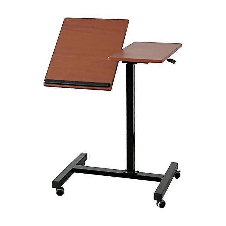 طاولة كمبيوتر محمول ، يمكن ضبط الارتفاع من تلقاء نفسها ، يمكن طي المكتب ، تصميم بسيط ، مناسب للدراسة وغرفة النوم