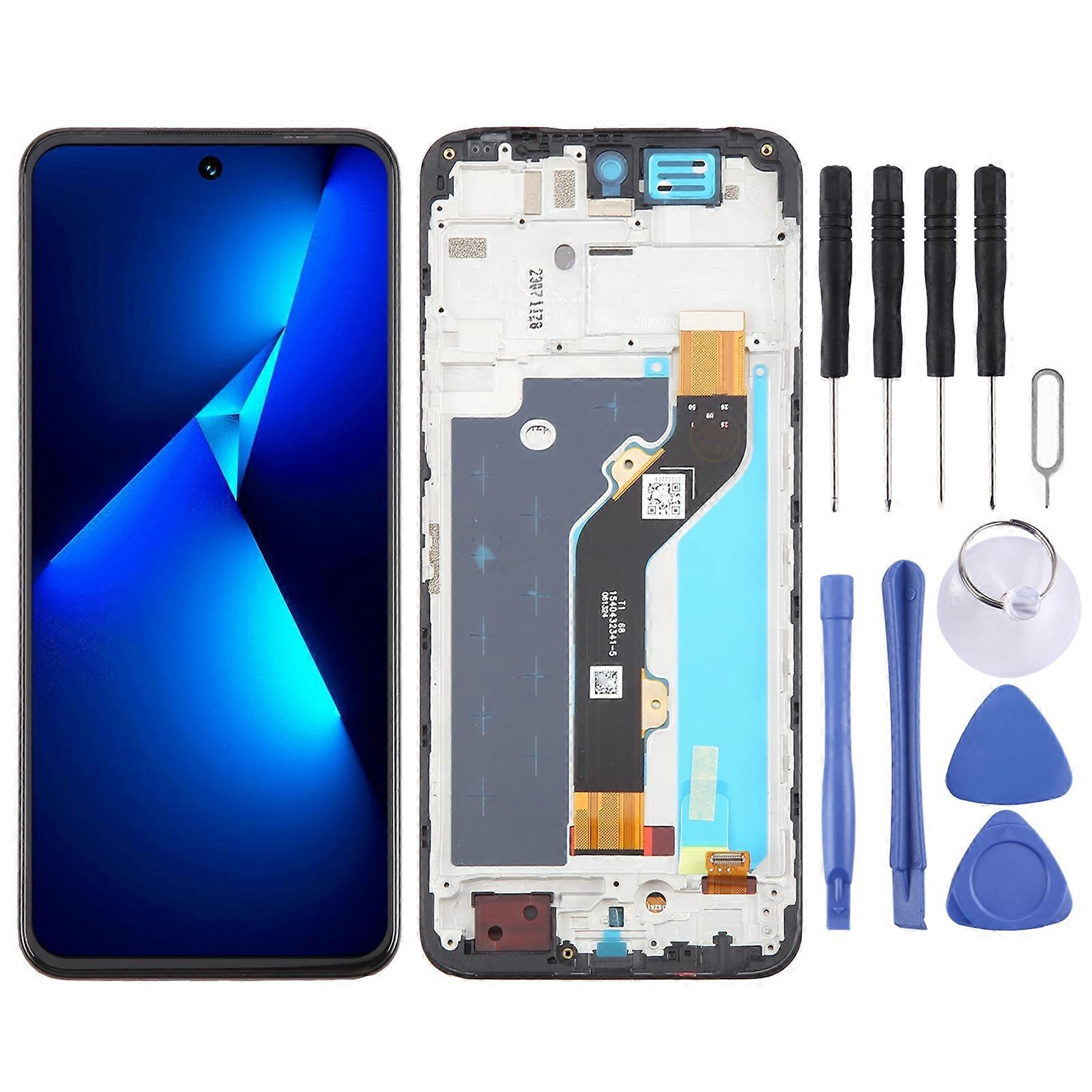 LCD + Touch Screen With Frame For Tecno Pova Neo 3 LH6n