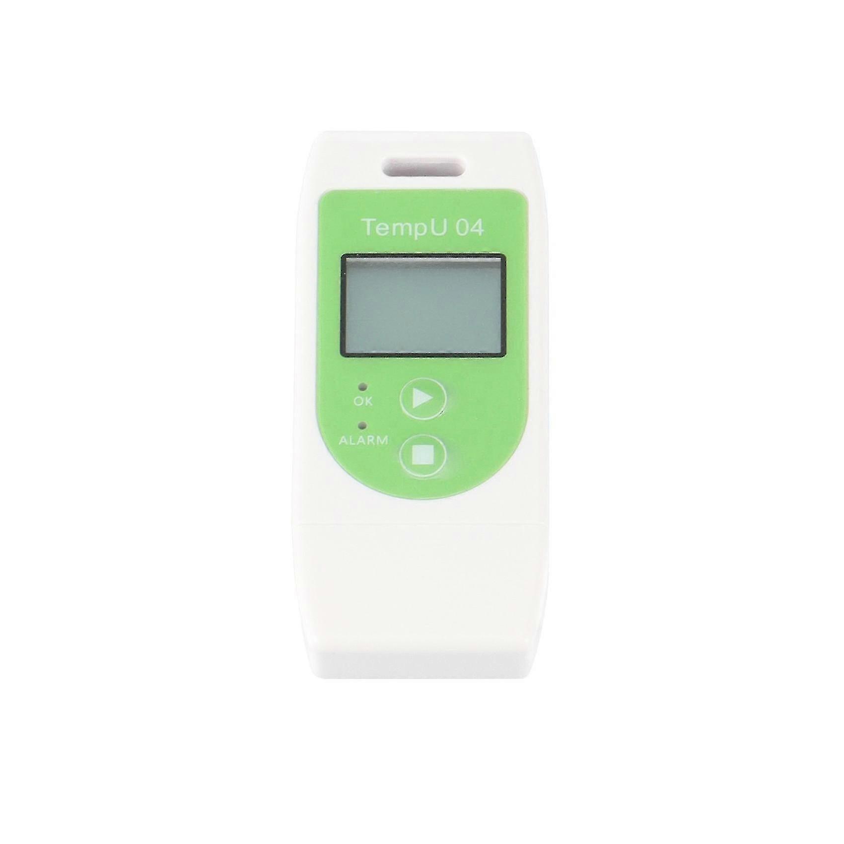 TempU 04 USB Temp Data Logger Temperature Data Logger Recording Meter with 32,000 Capacity PDF Report Record Instrument