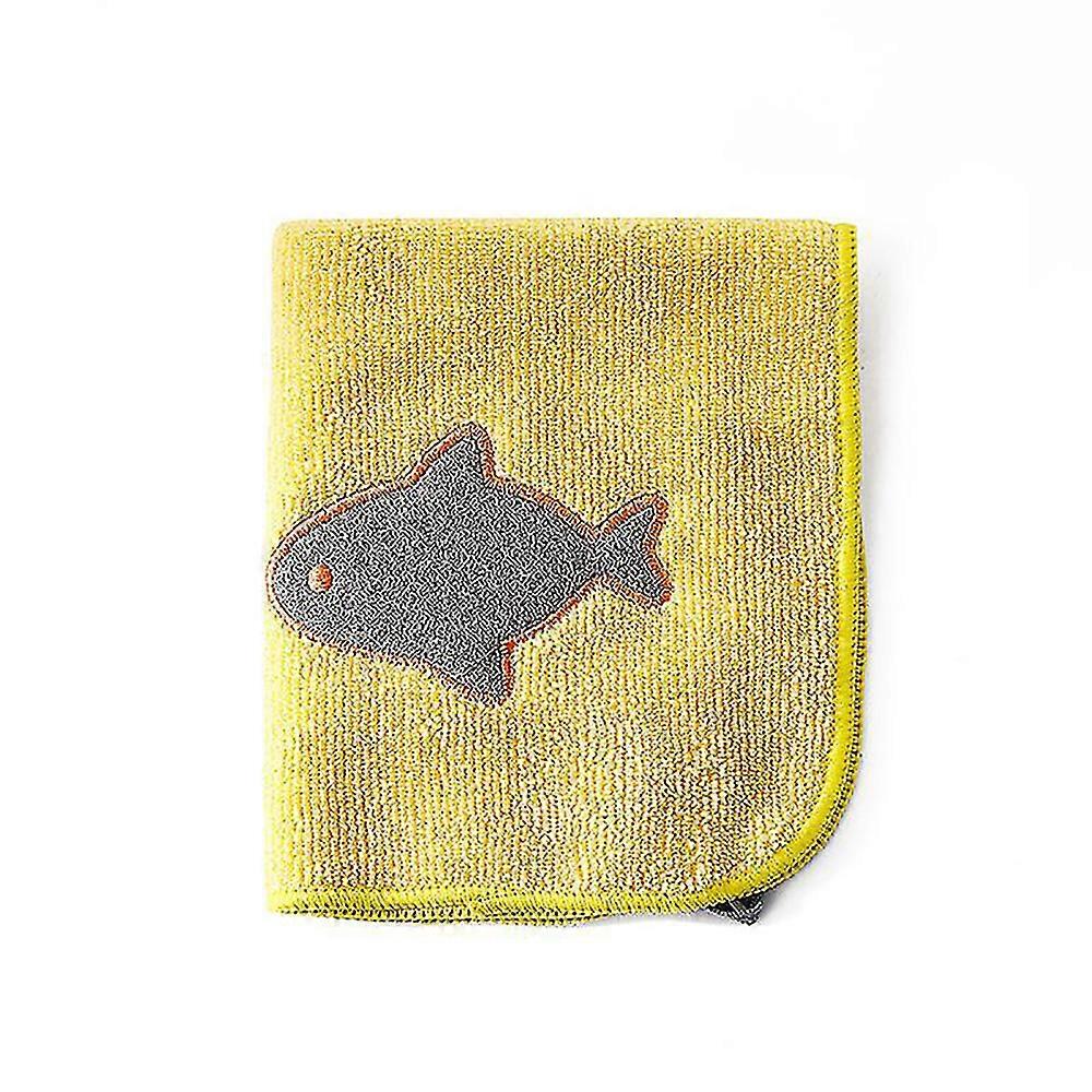 Absorbent Towel, Microfiber Absorbent Dish Towel (4 Count, Multicolored)