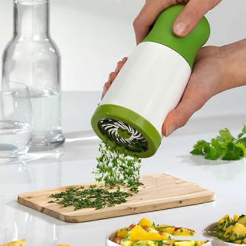 Manual Herb Spice Grinder Mill for Seasoning Herbs and Salt Spice Pepper Food Processor Kitchen Tools - 17*7.3cm