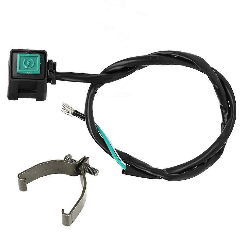 Universal Motorcycle Handlebar 22mm 7/8 Inch Horn Button Switch with Cable E2U659