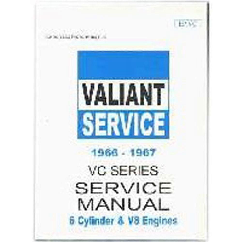 Valiant 1966 to 1967 VC Series Highly Detailed Service Manual (Paperback)