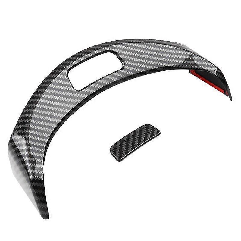 Car Center Console Armrest Box Buttons Frame Decoration Sticker Trim for Mercedes Benz C Class W205 GLC X253 2015-2020