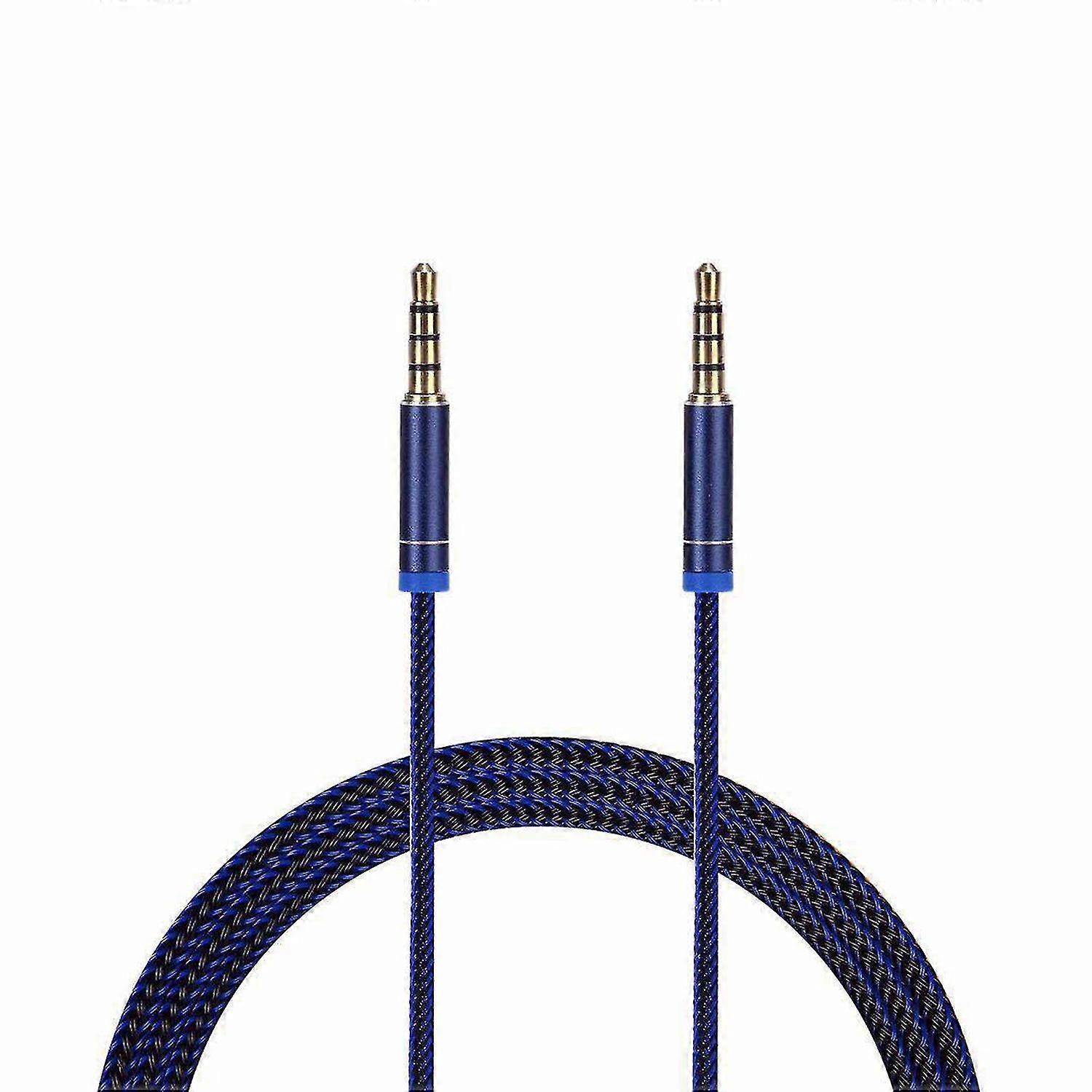 Audio Cable Multifunctional Heat Resistant PVC Jack 3.5mm AUX Cable for Speaker