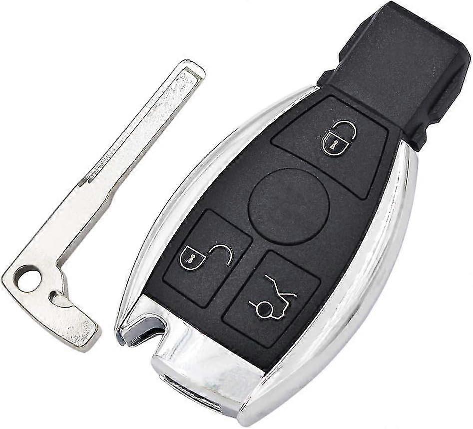 3 Buttons Smart Key Remote Case for Mercedes for Benz A B C E S Class W203 W204 W205 W210 W211 W212 W221 W222 Key Shell