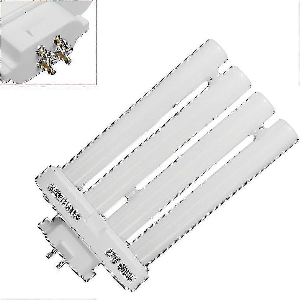Fml 27ex-n 27w 4 Pin Quad Tube Energy Saving Compact Fluorescent Light Bulb 6500k 4 Rows Light Bulb