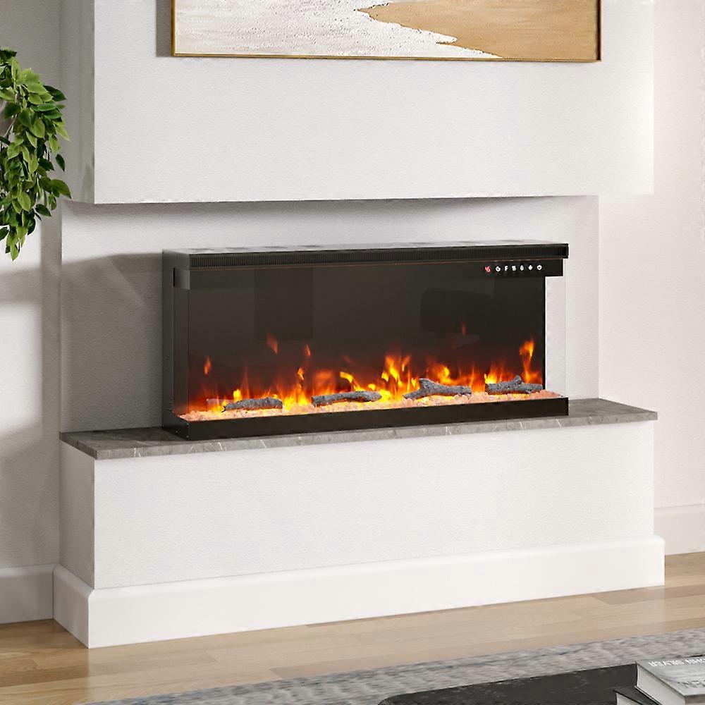 40inch Recessed/Freestanding Electric Fireplace