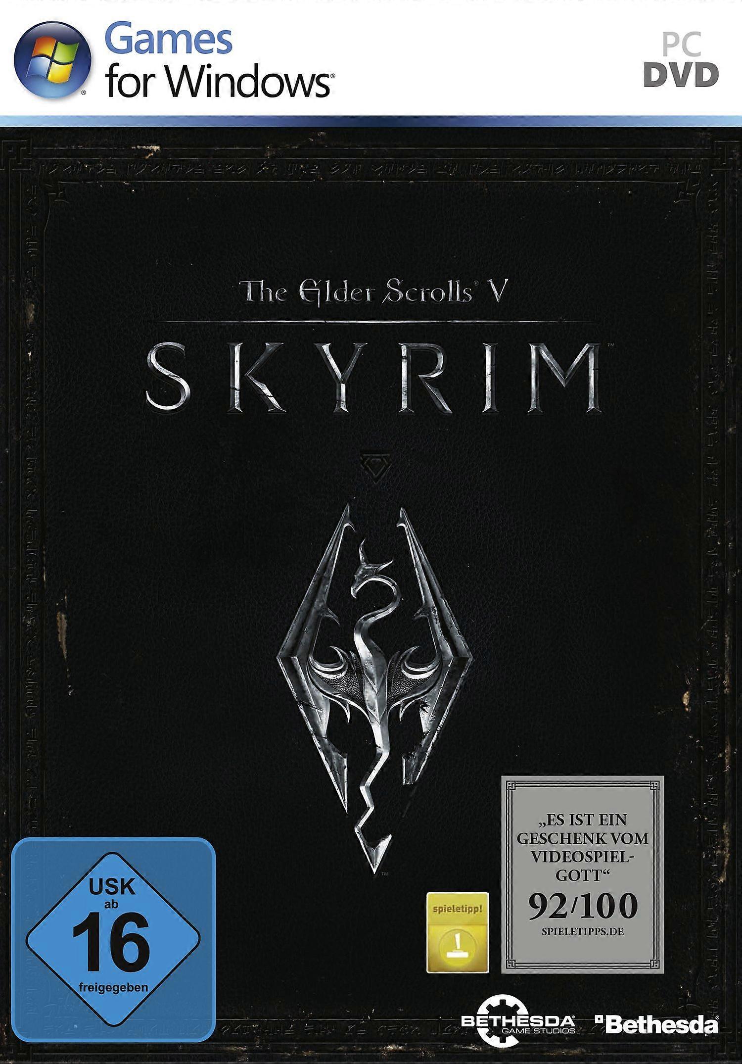 The Elder Scrolls V Scyrim - Windows - PC CD
