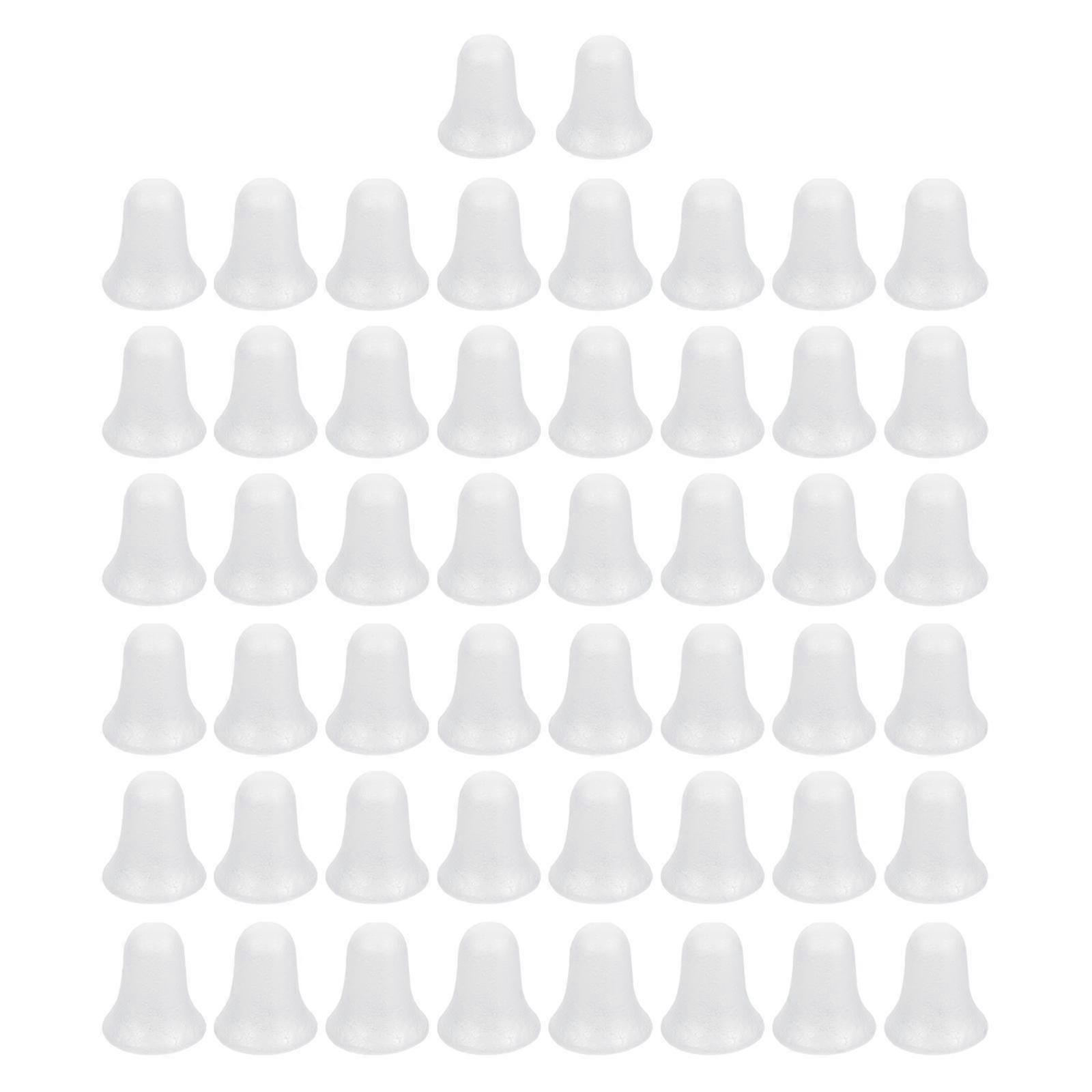 50 חתיכות חג המולד פעמוני בועות תפאורה DIY מלאכת יד למסיבה חג הפסטיבל 6.5 ס"מ