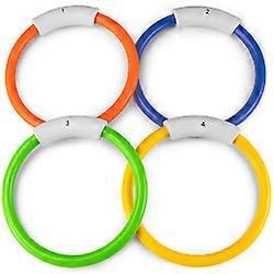 Deep Down Divers- Set of 4 Sinking Pool Rings