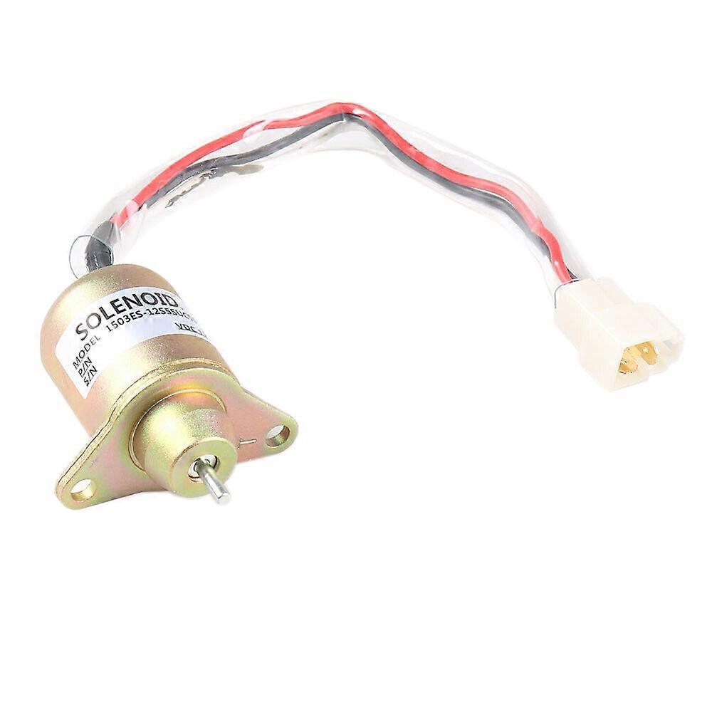 12V Engine Fuel Shut Off Solenoid Valve Shutdown for 119653-77950