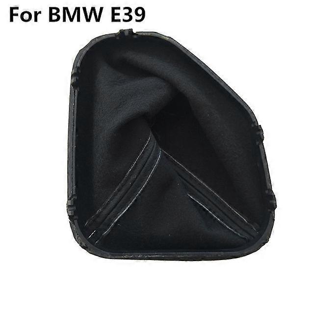 Black Leather Manual Gear Shift Knob Frame Lever Gaiter Boot Cover Case For BMW E36 3 Series E30 E34 E39 E81 E82 E87 E88-E81 E82 E87 E88