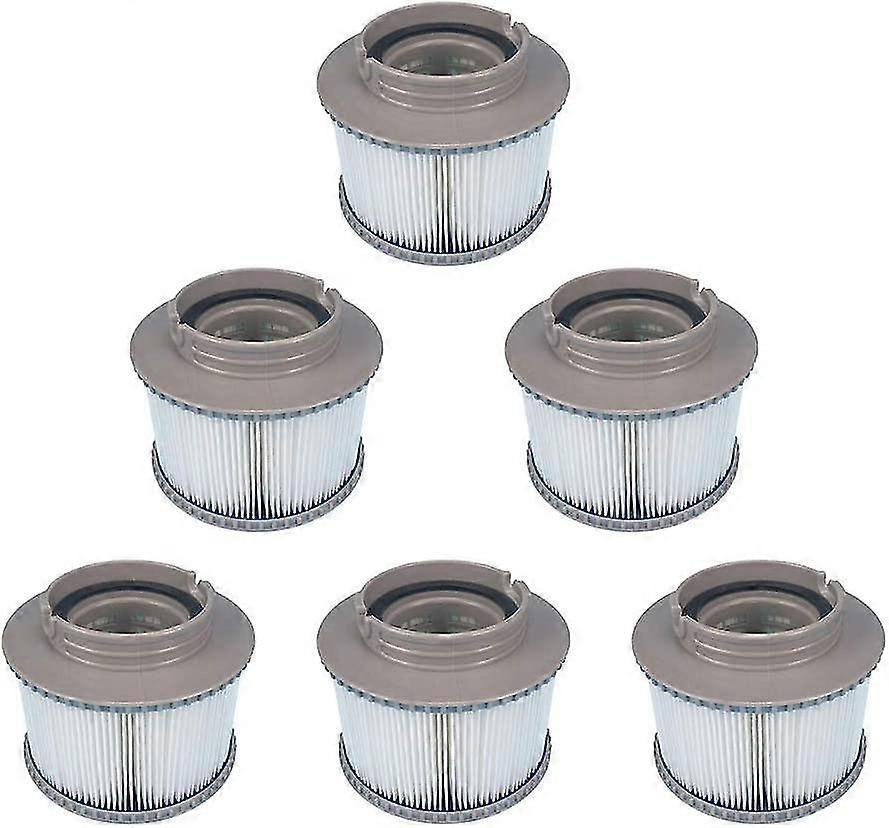 6 Pack Replacement Spa Filters For Mspa Fd2089, Filter Cartridge Pump For Mspa All Current Spas
