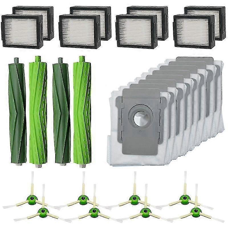 Main Side Brush Filter And Dust Bag For Irobot Roomba I7 I7+ I6+ I8