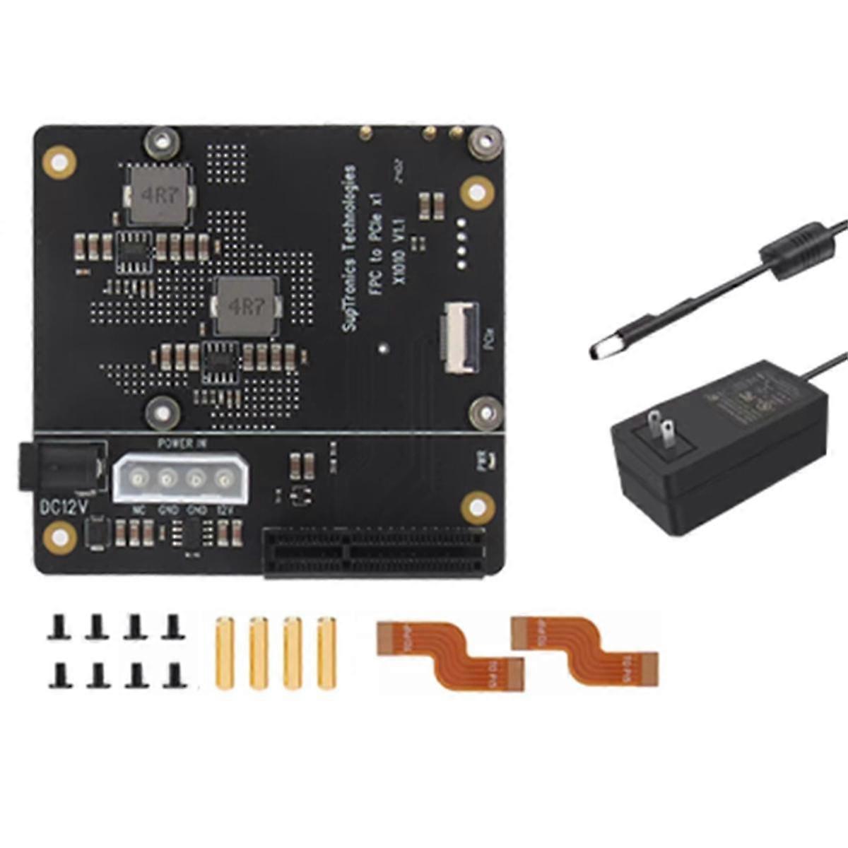 X1010拡張ボードPCIeFFCコネクタから標準PCIe x4スロット拡張ボード(5 US PLUG用)
