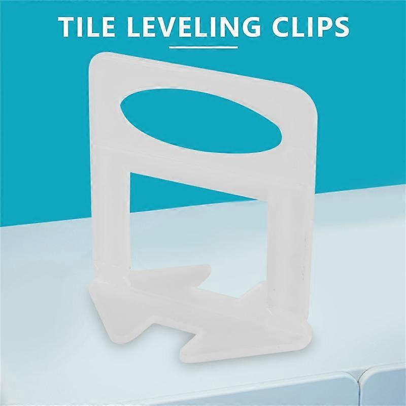 Tile Leveling System Clips 2Mm -400 Pcs DIY Tiles Leveler Spacers for Professional Ceramic Tile and