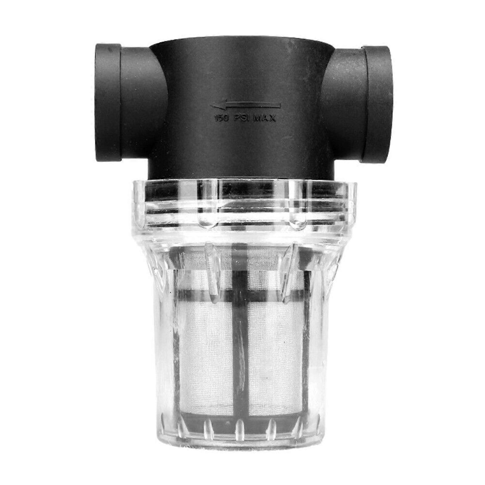 3 Size Garden Pond Inline Mesh Strainer Water Pump Filter Irrigation High Flow FT