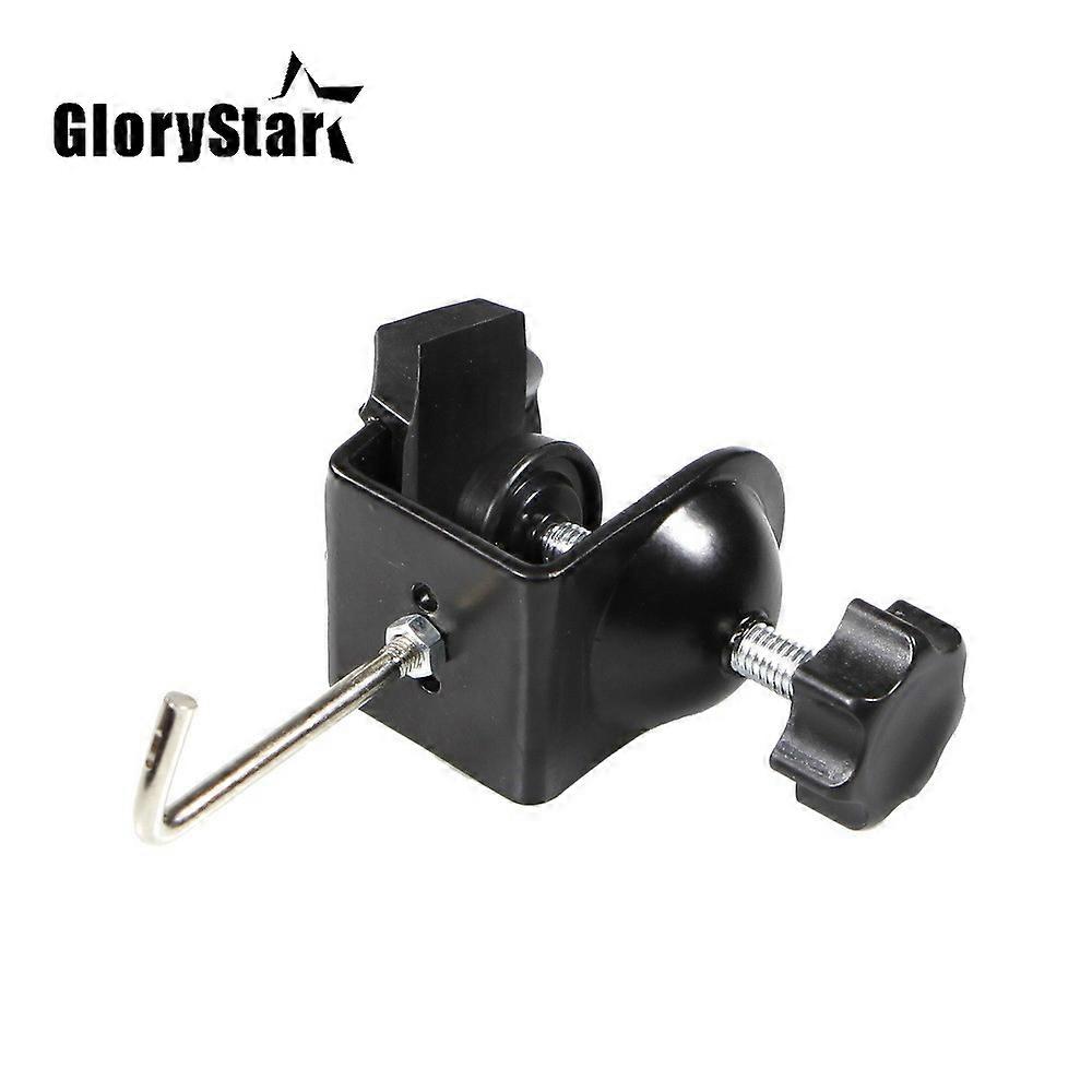 סטודיו מהדק מעמד קל עם וו מתכת למעמד בום תיק חול צילום סטודיו מהדק מתכת U סוגר קליפ עם וו