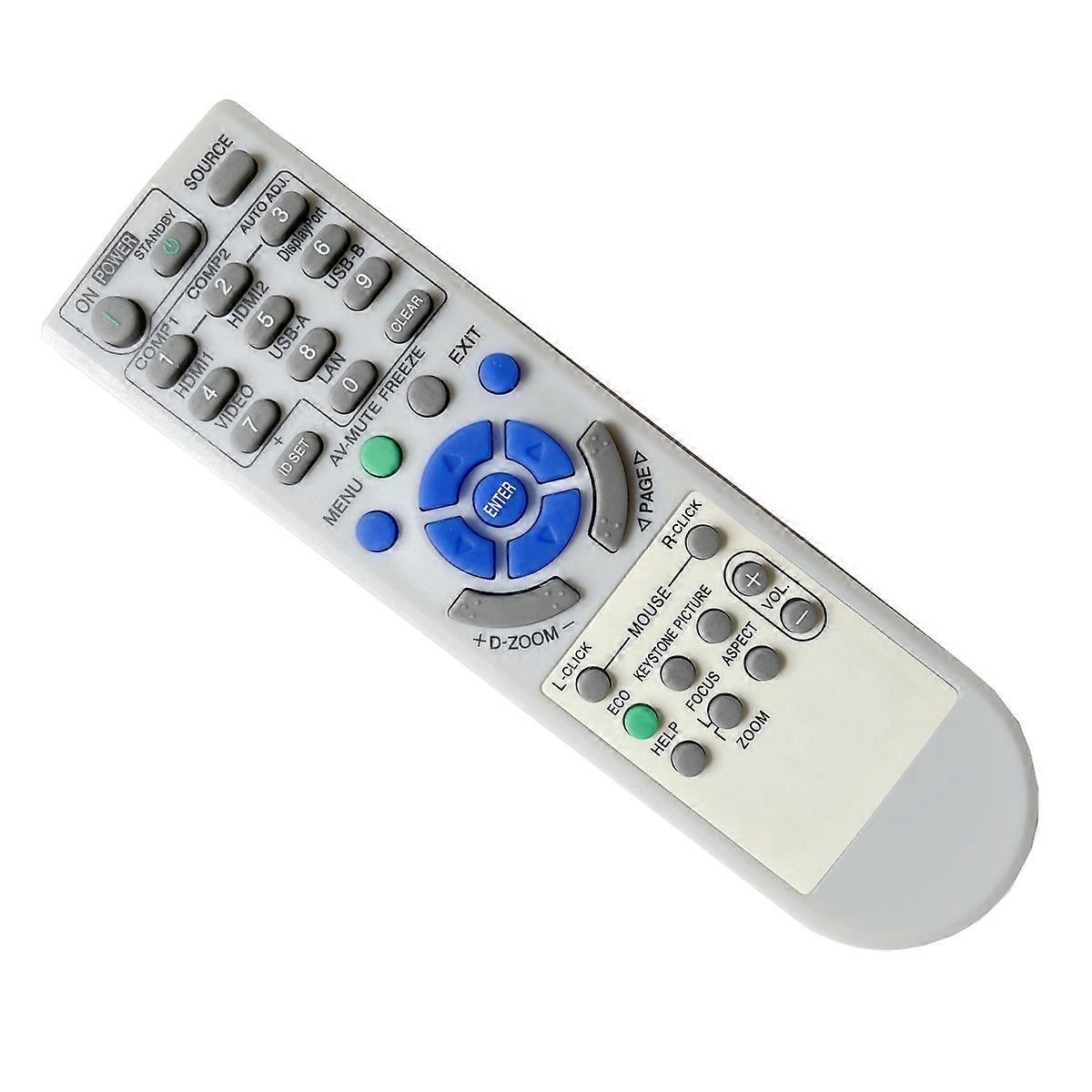 Replacement Remote Control for NEC NP-M260X NP2250 MC370X+ NP-M300X NP-M271X NP2200 NP3200 NP901 NP905 VT800G 3LCD Projector
