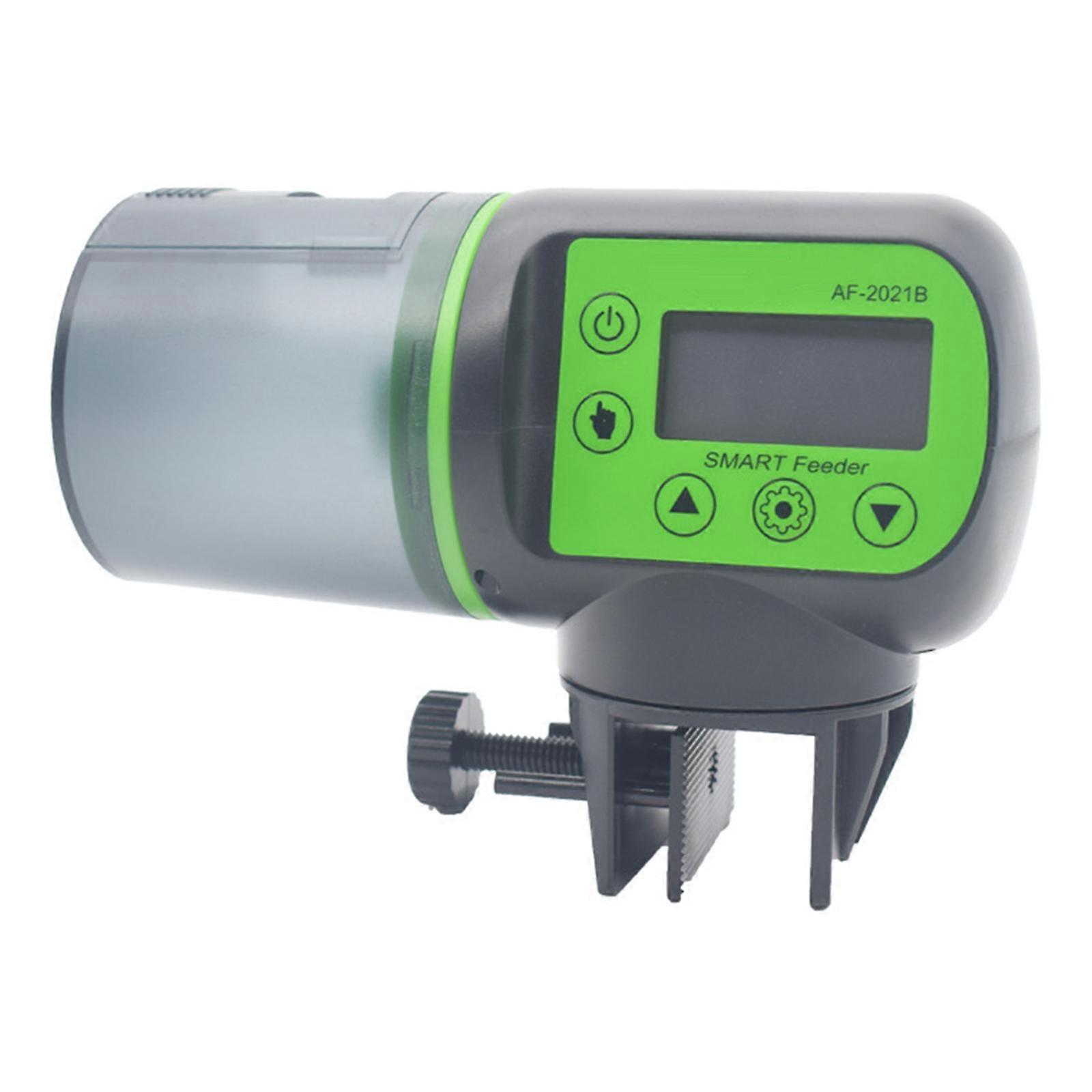 Automatisk fiskefodertimer Fiskeføder batteridrevet fiskemadsdispenser